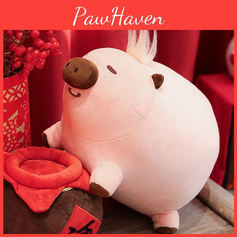 Pig Charming Plush Companion Toy Pillow Room Decor For Children And Gift Giving