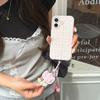 Korean Fresh Plaid Polka Dot Case for iPhone 15/16/17 Pro Max
