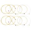 2Sets Brass Material Guitar Strings Acoustic 6 String Set Guitar Strings For Acoustic Guitar