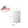 Stainless Steel Makeup Mixing Palette with Ring and Spatula