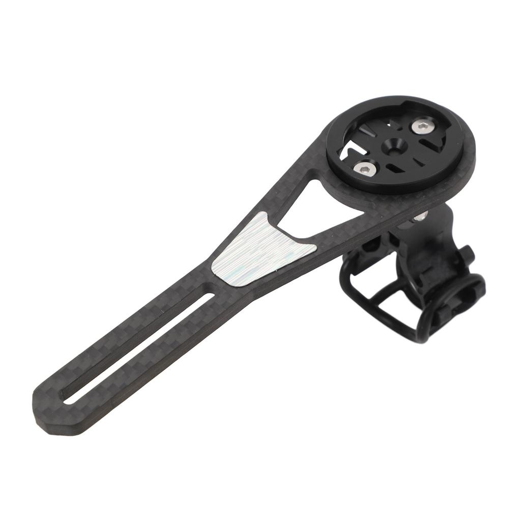 Suport pentru Computer de Bicicletă Fibră de Carbon Suport Combo pentru Cameră Sportivă cu Lumină Suport pentru Computer de Bicicletă pentru