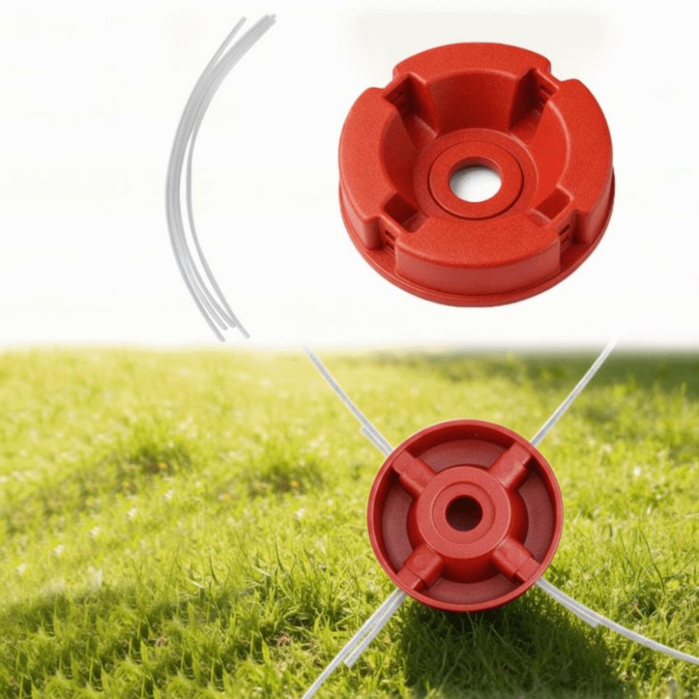 Nylon Steel Line Aluminum Zinc Zinc Alloy Head Aluminum Zinc Zinc Alloy Base Trimmer Replacement Head Yard Care