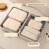 Multi-functional Waterproof Storage Bag Set for Clothes & Shoes - Compression & Space-saving for Business Trips