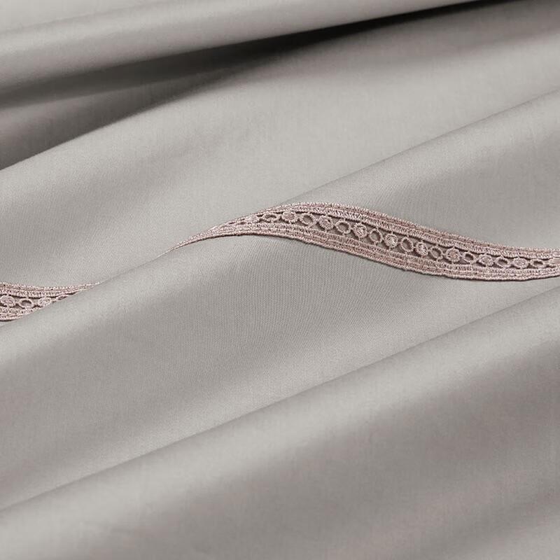 Luolai Pure Cotton Sateen Minimalist 4-Piece Bedding Set