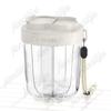 Pill Organizer 7 Grids Large Cup Bottle Organizer Supplement Pill Dispenser for Holding 7 Various Vitamins Travel Pill Case Box