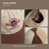 Summer Spring Tide Brand Ins Korean Hat Female Hip-hop Contrasting Color Flat-brimmed Men Street Parent-child Baseball Cap