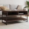 VidaXL Coffee Table Brown Oak 90x50x45 Cm Engineered Wood 838972