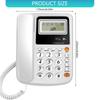 Desk Telephone Fix Landline Phone Noise Reduction For Home And Hotel Use With Clear Sound And Quick Dials