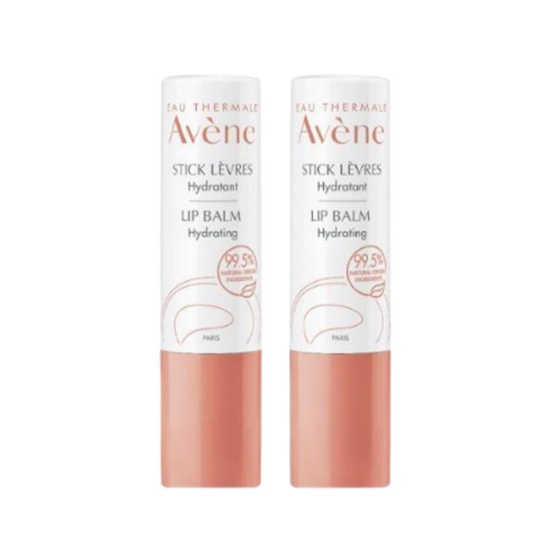 Avène Cold Cream Hydrating Lip Balm 4g (2 Pack)