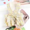 Pet Clothing Dog Leash Clothing Princess Skirt Chest Strap Small Dog Spring Summer