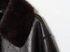 Dual-Sided Faux Leather Reversible Jacket for Women