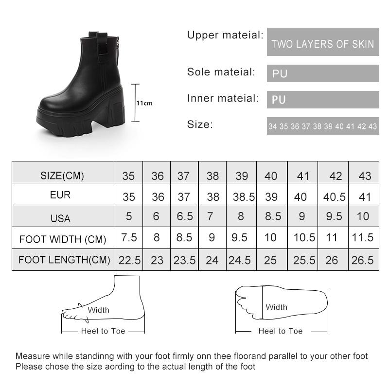 Fashion AIYUQI Women Ankle Boots 2025 New Genuine Leather High Heel Boots Women Platform 11cm Fashion Women Booties