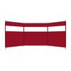 Outdoor Windshield Windproof Transparent Visual Strip Camping  Screen Panel Partition Wall Divider