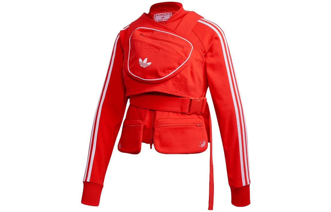 Adidas Originals Adidas Originals Trefoil X Jwc Collaboration Jacket Women s Red GL6125 32