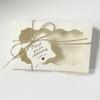 10PCS Kraft Paper Cake Candy Boxes Rectangle Open Window Wedding Jewelry Chocolate Gift Packaging Boxes Baking Party Supplies