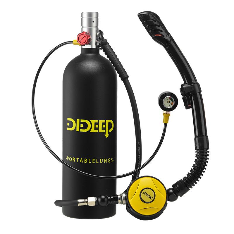 DIDEEP X5000Plus 2L Scuba Snorkeling Gear Oxygen Tank