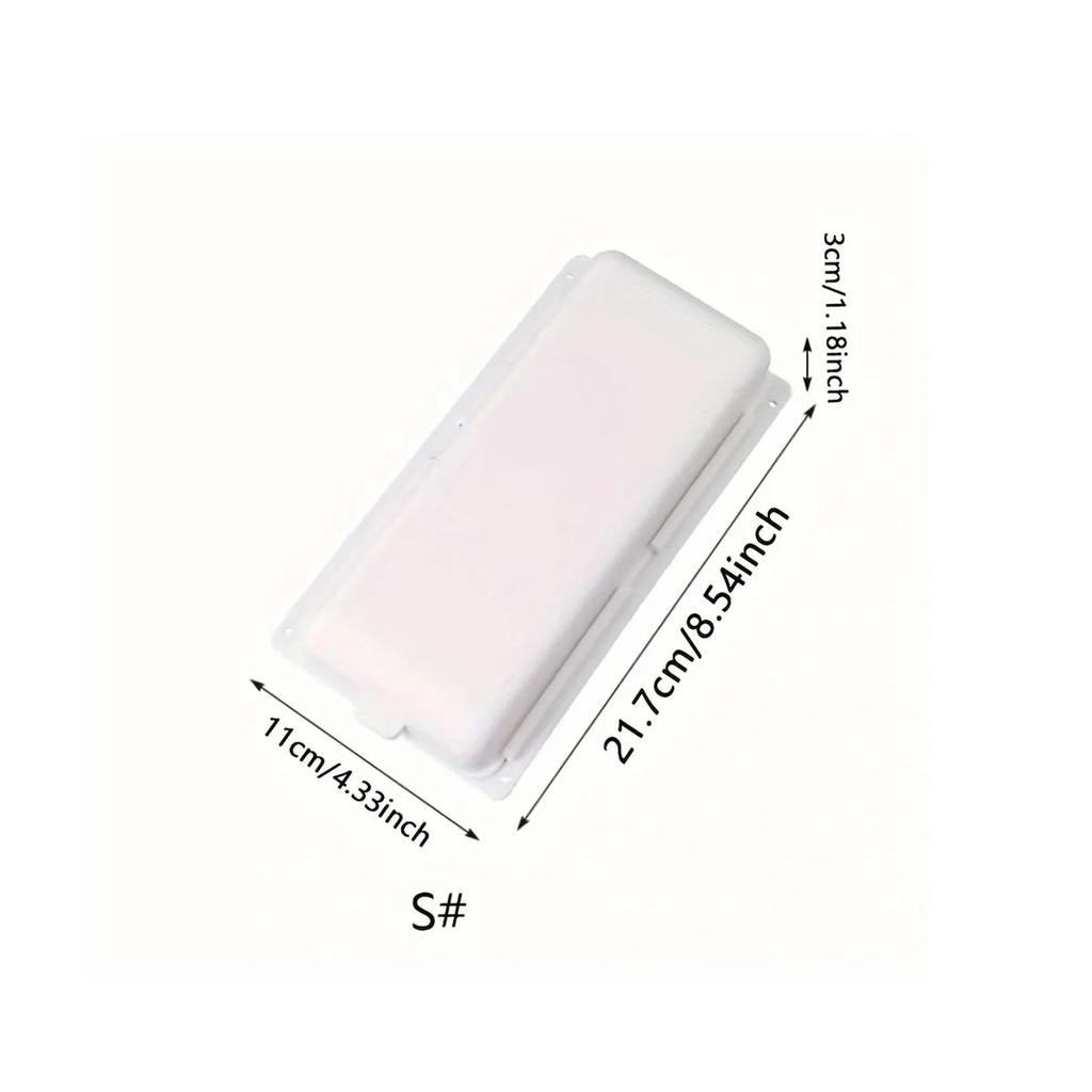 1pc Under Desk Storage Drawer Attachment Plastic Desk Accessories Under Desk Hidden Self Adhesive Drawer for office Home