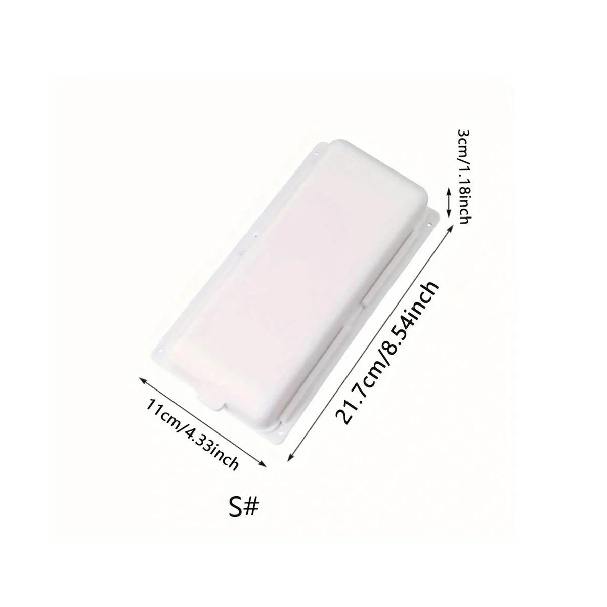 1 шт. Выдвижной ящик для хранения под стол, Пластиковые аксессуары для стола, Скрытый самоклеящийся ящик под стол для офиса, Дома