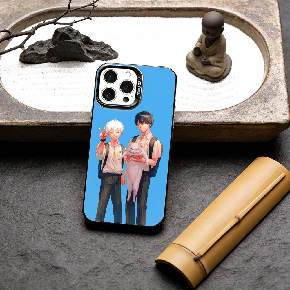 The Summer Hikaru D-Died Comic Phone Case For iPhone17, 16,15,14,13,12 Pro Max Black Candy Matte Shockproof Cover