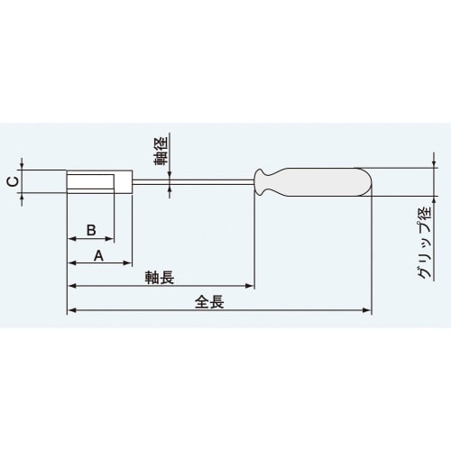 ENGINEER Engineer Nut Driver, 10mm, DN-10