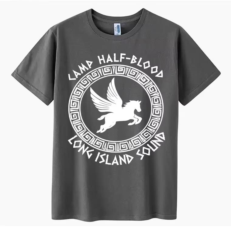 2026 Spring Summer Trendy Graphics Men Women Harajuku Clothing Camp Half Blood Fashion TShirt Short Sleeve Tops Streetwear