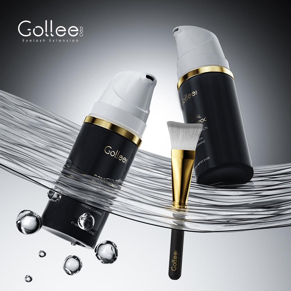 

Gollee Eyelash Cleaning Mousse & Eye Oil Remover for Extensions