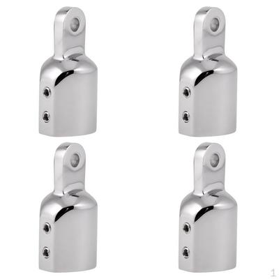 4 Stück Ösenbeschlag / Beschlag 1'' 316 Marine Edelstahl