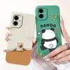 For Samsung Galaxy A06 Case SM-A065F Cute Panda Cartoon Cover Shockproof Phone Case For Samsung A06 A 06 GalaxyA06 4G Soft Shell