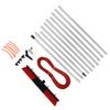 Water Fed Pole Kit Water Fed Brush Heavy Duty Large Size Portable Water Washing Extendable Cleaner