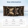 Mystic Moth Elegance Theme Quick Dry Beach Towel Custom Name Text Print Large Sand Resistant Towel Beach Vacation