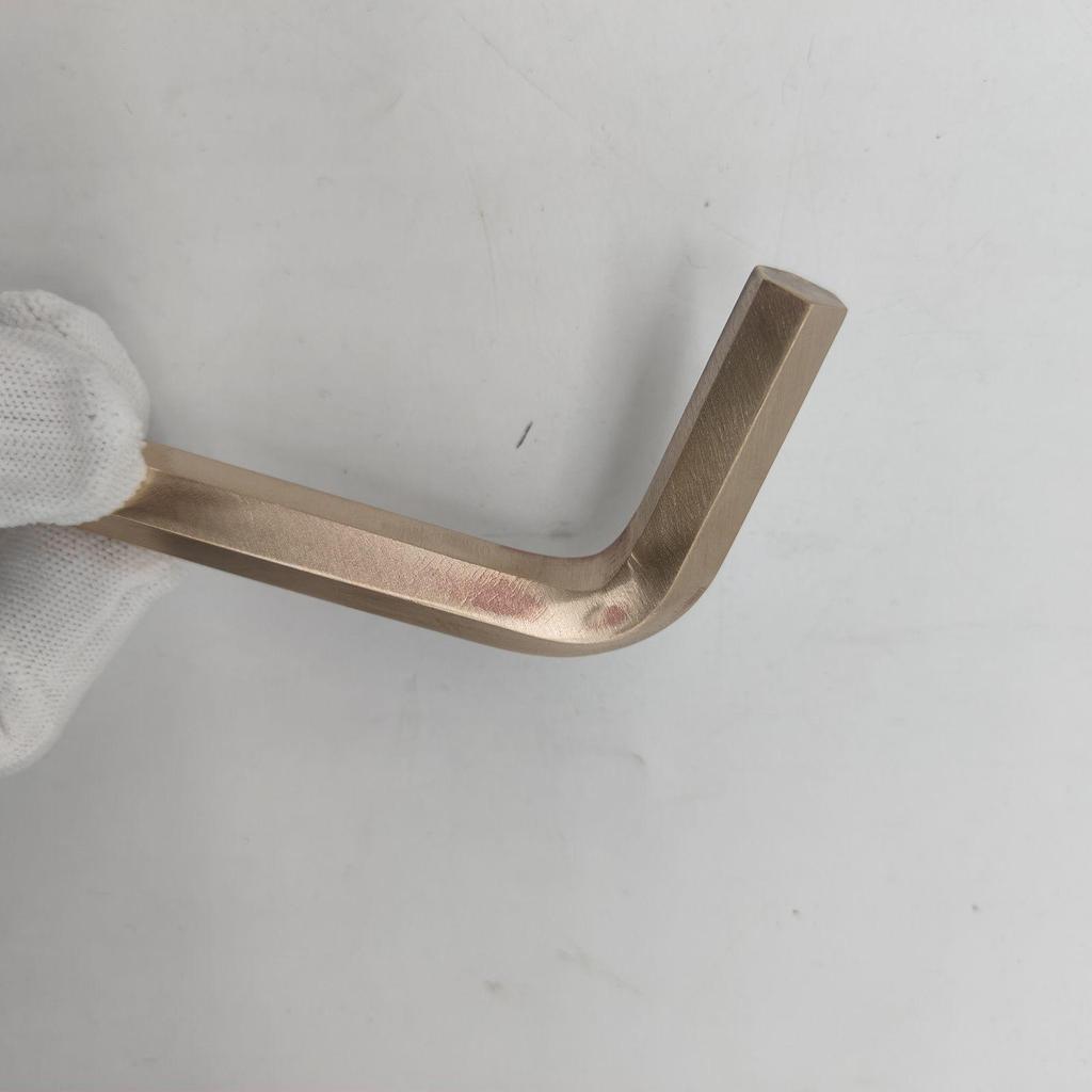Petrochemical Gas Station L-Wrench Set: Non-Magnetic, Non-Sparking, Copper, Explosion-Proof Hex Wrenches