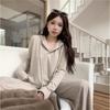 Salt Wear Lazy Wind Hooded Long Sleeve T-Shirt Wide Leg Casual Pants Women's Autumn New Fashion Suit