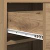 Shoe Cabinet Artisan Oak 48 x 36 x 92 cm Engineered Wood