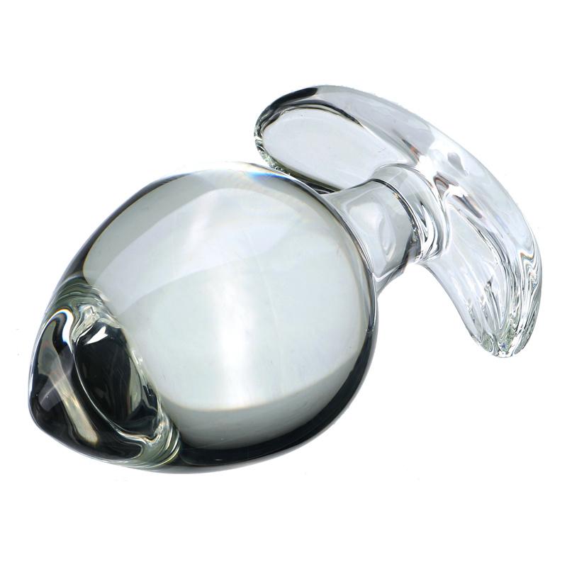 VaHppy Glass Anal Plugs 500g 6.5cm Anal Sex Toys Masturbator Gay Extension Training Lesbian Novelty shape style Adult Products SM BDSM