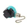 24TE 3A/250V 6A/125V Zipper Switch 3 Speed Pull Chain Control Nickel Fan Wall Switch