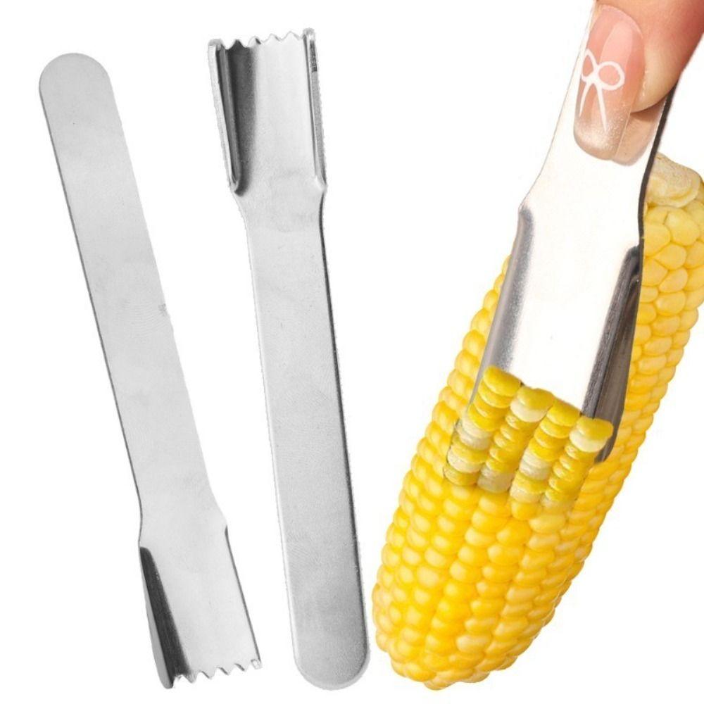 Quick Removing Corn Cob Peeler Stainless Steel Corn Stripper New Corn Kernel Removing