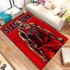 Basketball Anime Hero Design Patterned carpet, non slip mat suitable for living room and bedroom sofas