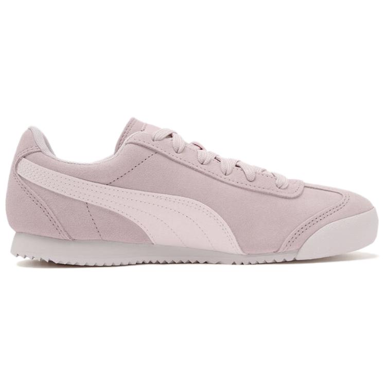 Puma Roma Classic Comfortable Sports Low-Top Lifestyle Shoes Women Sneakers Pink 406754-02