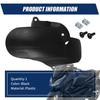 1 PC Black Plastic Rear Motorcycle Fender Extension Plate