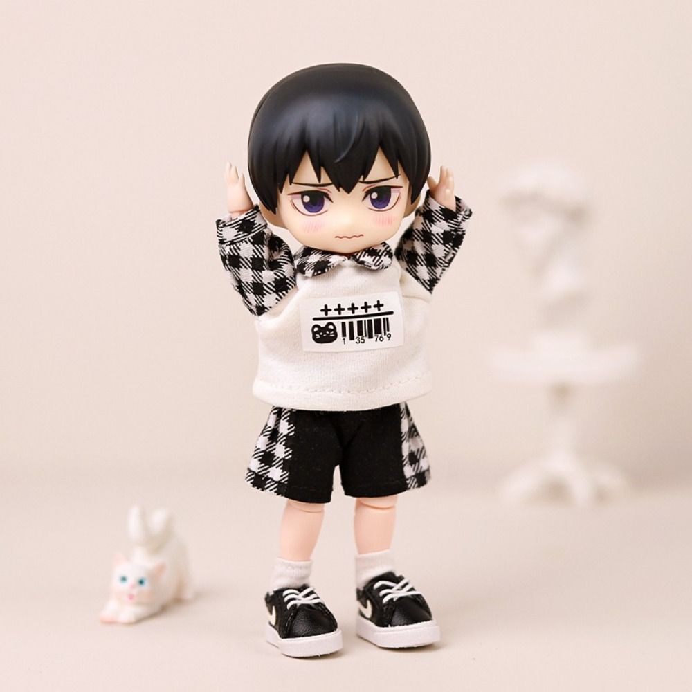 Handmade OB11 Clothes Casual Wear Obitsu11 Outfit DIY Toy Doll Hoodie Shorts  Ymy Penny