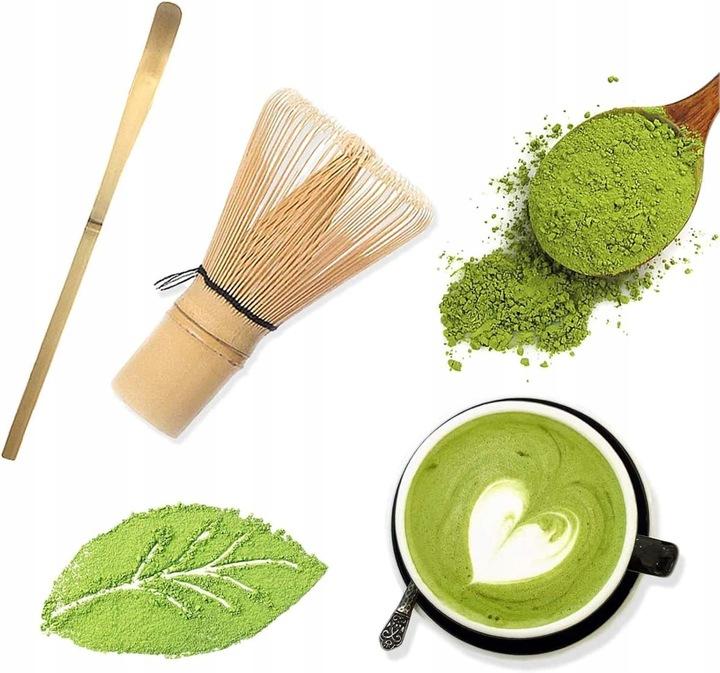 Zestaw Do Herbaty Matcha Narzędzie Do Matchy Trwałe Z Uchwytem Ceramicznym