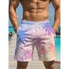 Kokospalmen 3D-gedruckte Badeshorts Palmen-Grafik Boardshorts für den Sommer Harajuku Hawaiianisch Coole Badehosen