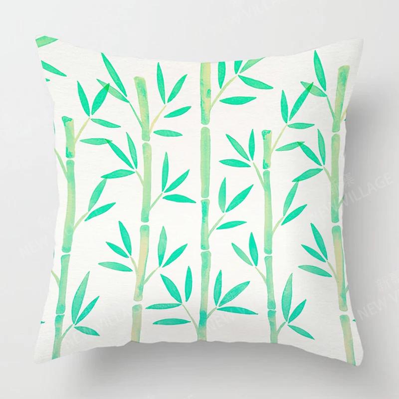 Home Decor Colorful Floral & Nature Pattern Pillow Covers Pattern Cushion Cover Suitable for Sofa Bedroom Car Pillow Cover