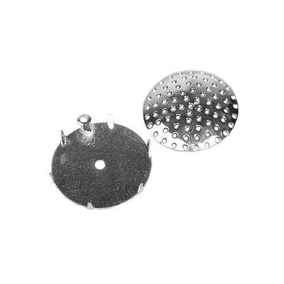 Pendant with Silver-plated 25 Mm Sieve Nickel-free