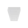 20pcs Square Cup Mouth Disposable Plastic Mousse Cups Ladder Ice Cream Cup Appetizer Cup  Pudding