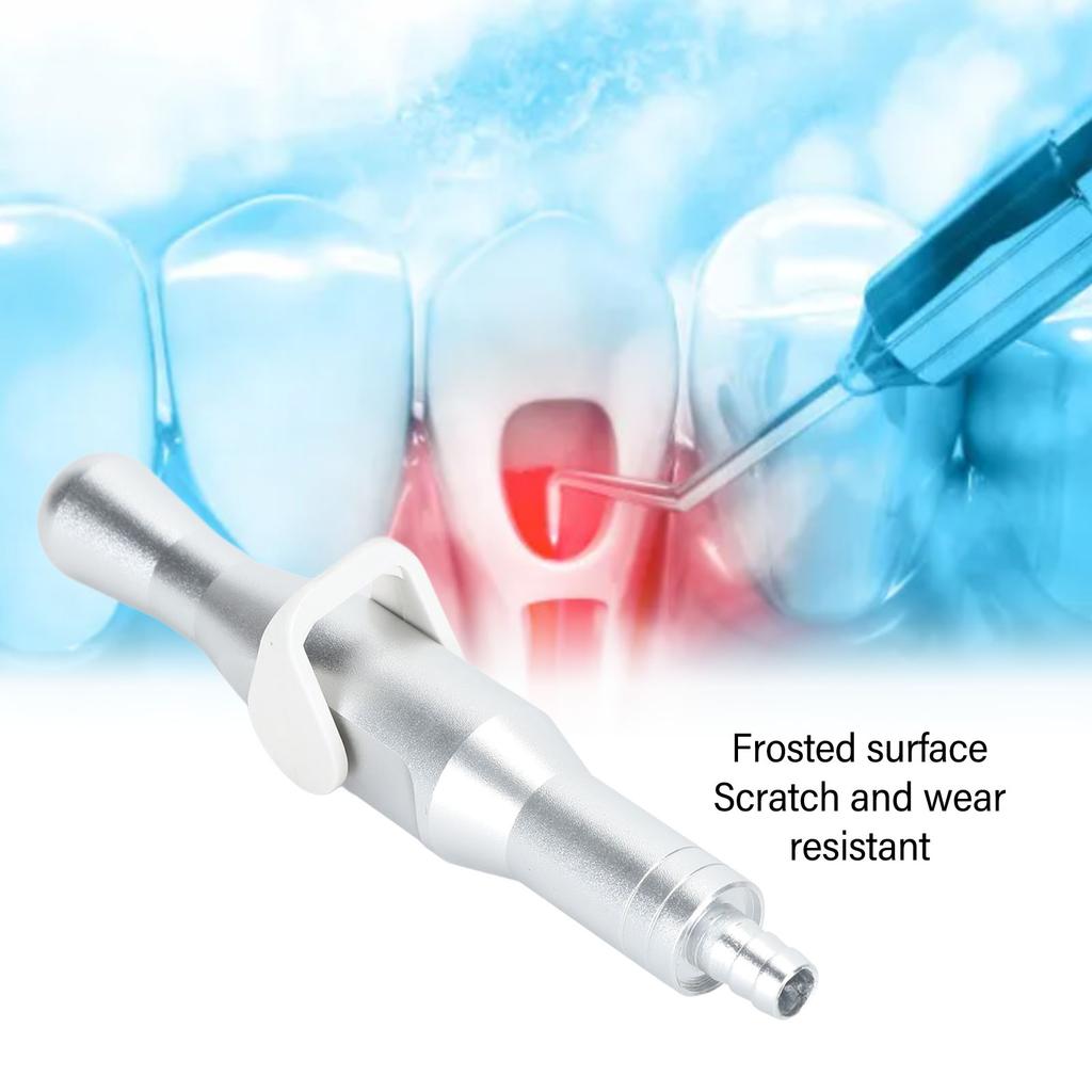 Dental Saliva Swivel Strong Suction Handle Aluminum Metal Adjustable Head Dental Strong Suction Valve