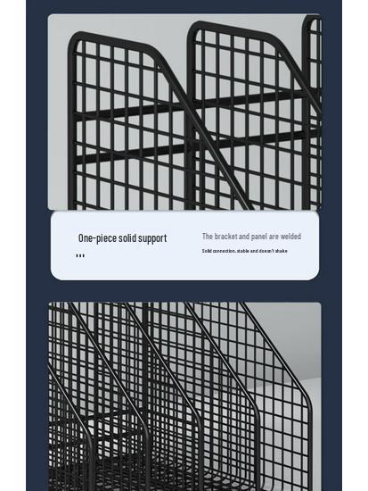 Large Metal Desk Organizer: File Shelf & Storage Box for Office Archives