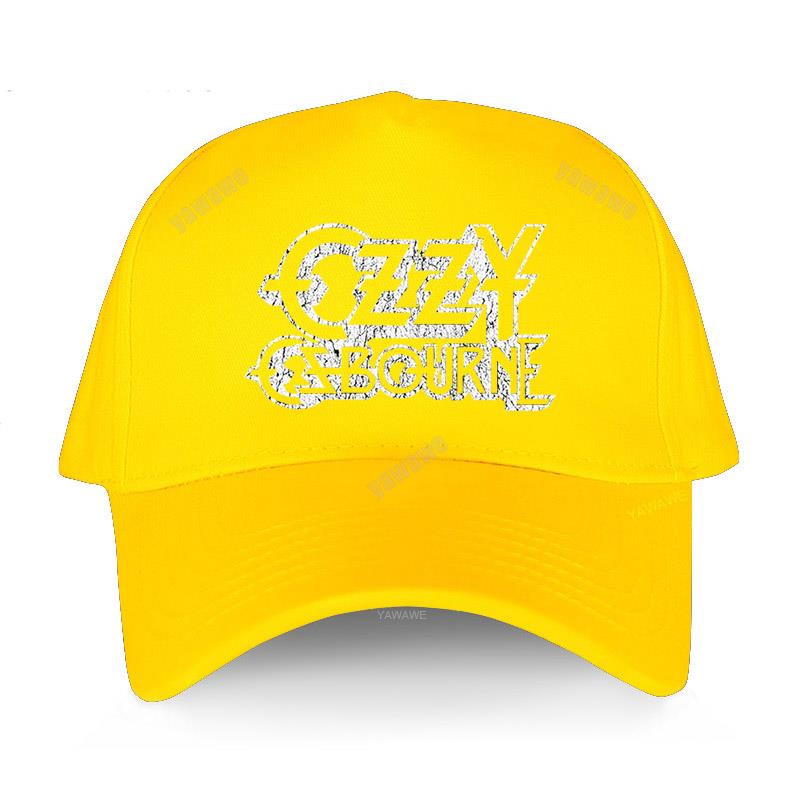 Pánská Hip Hop Baseballová čepice Letní volný čas Sunhat Ozzy Osbourne 'Vintage Logo' Paried yawawe Čepice s grafickým potiskem dámské čepice pro dospělé