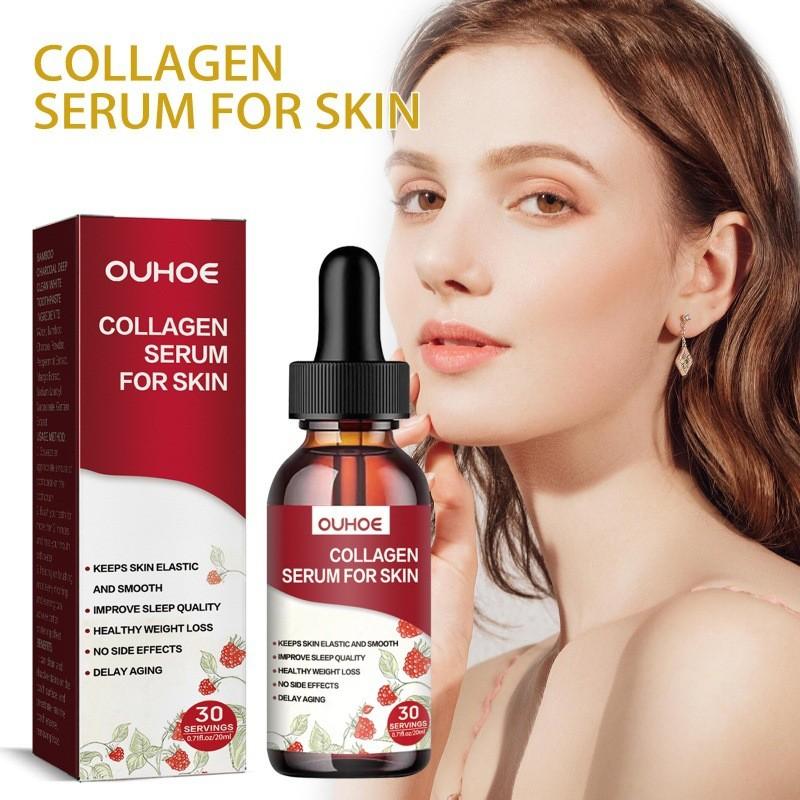 Ouhoe Collagen Essence Serum For Radiant Skin Firming And Anti-aging Benefits