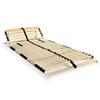 VidaXL Slat Base with 28 Slats 7 Zones 70 X 200 Cm